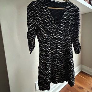 Zara mini dress, floral pattern